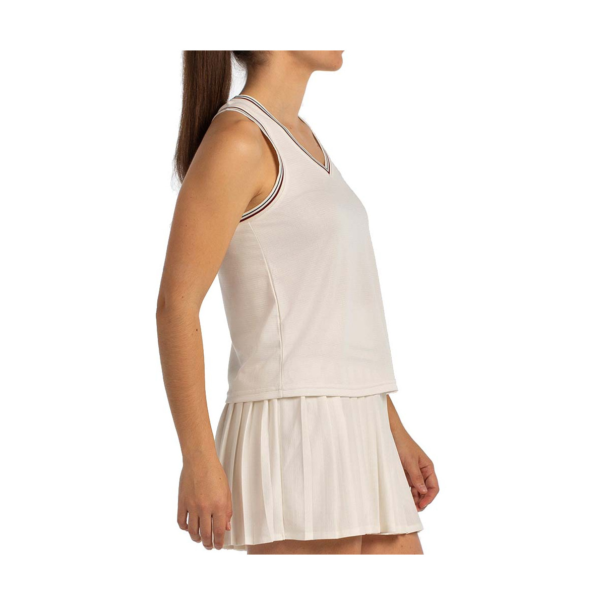 T-Shirt Bullpadel Aza Blanc cassé