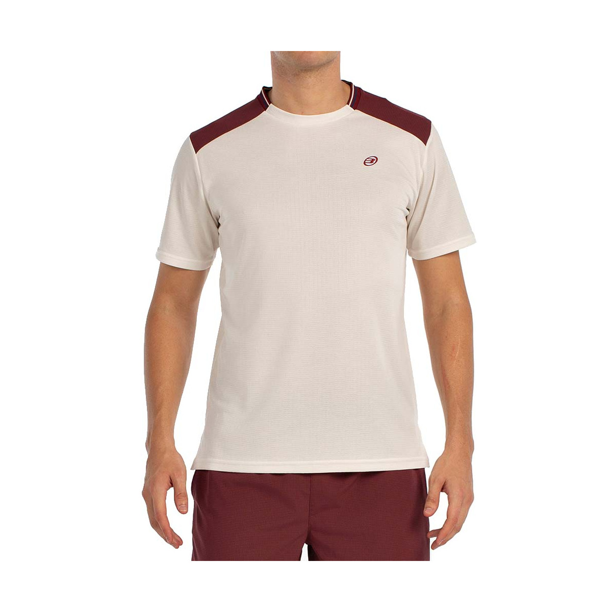 T-shirt Bullpadel Acrux Blanc cassé