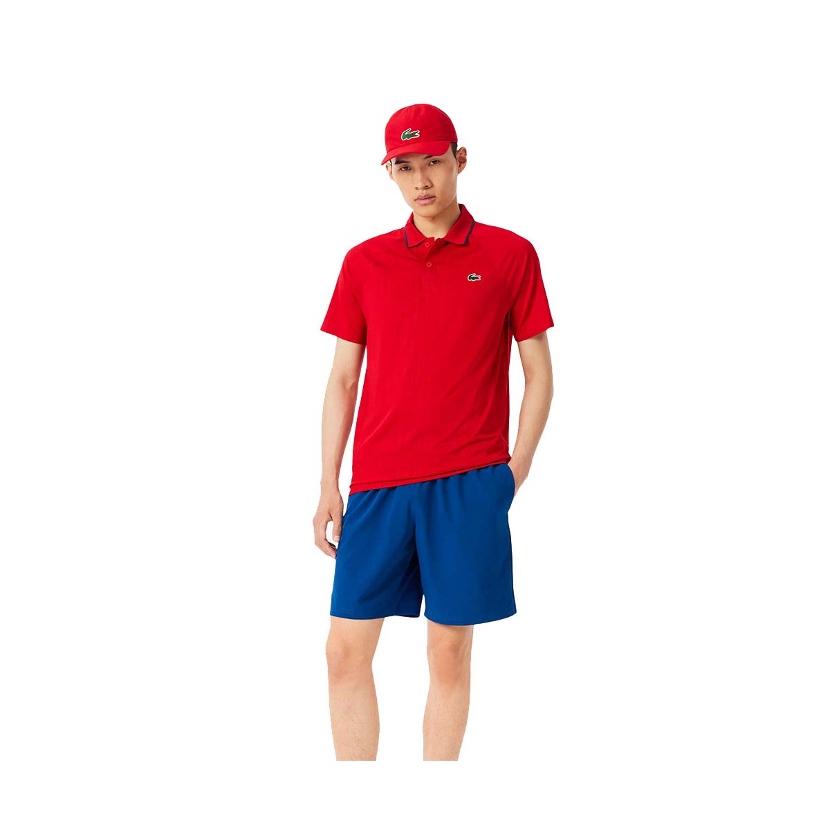 Casquette Lacoste Sport Djokovic Rouge
