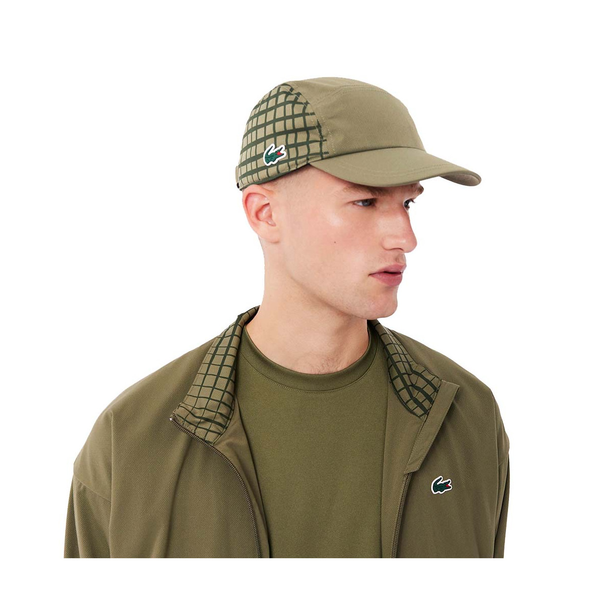 Casquette Lacoste Graphique Vert kaki