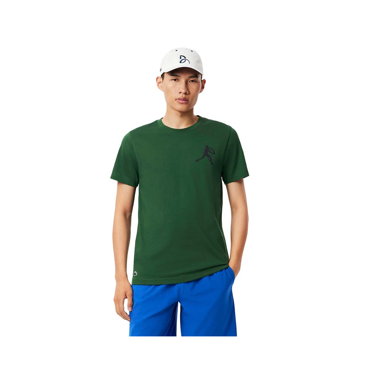 Pack T-Shirt + Casquette Lacoste Tennis x Novak Djokovic Vert