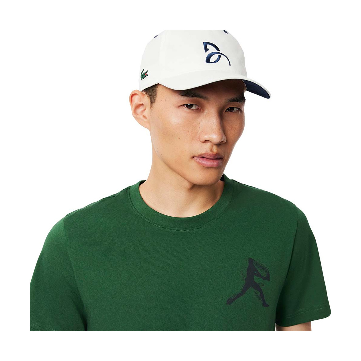 Pack T-Shirt + Casquette Lacoste Tennis x Novak Djokovic Vert