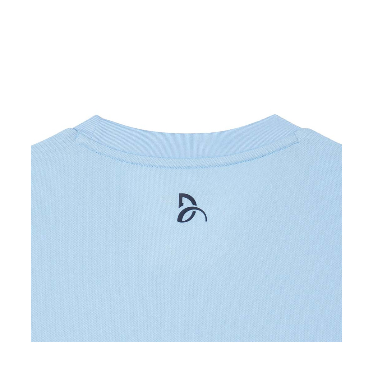 T-shirt Lacoste Tennis Novak Djokovic Ultra Dry Imprimé Bleu clair
