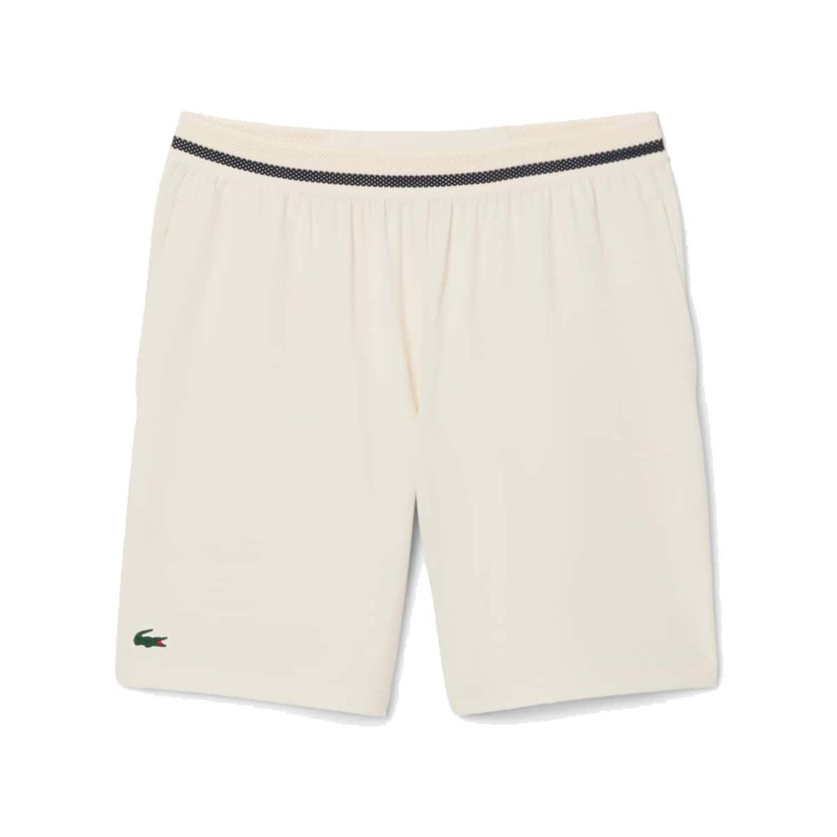 Short Lacoste Tennis x Novak Djokovic Blanc cassé