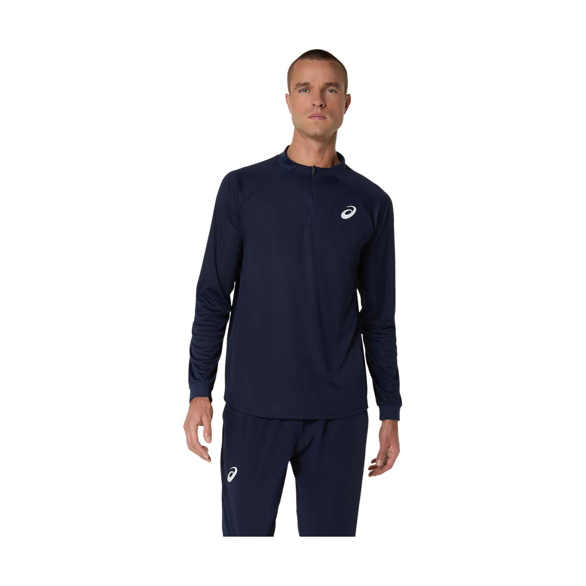 Asics Court LS T-shirt Lange Mouwen wit