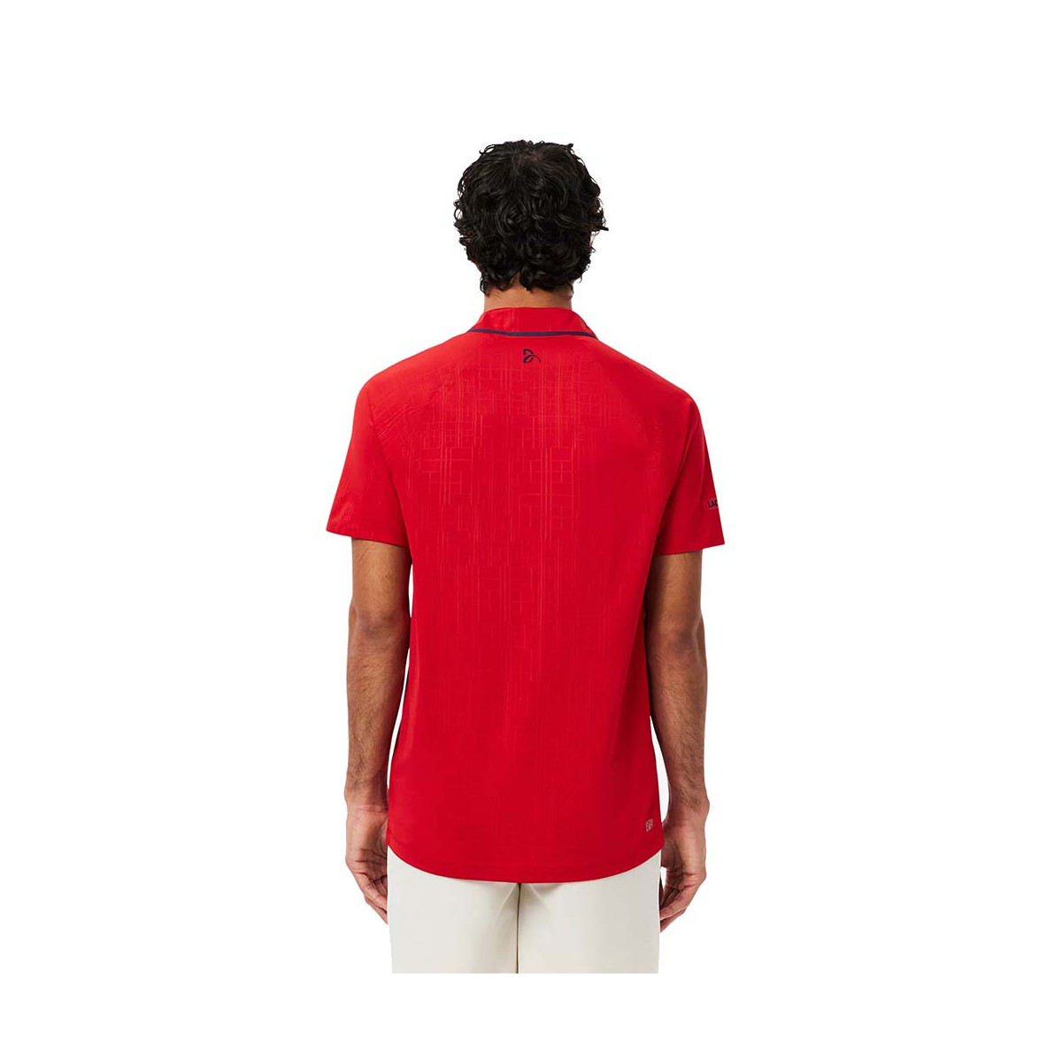 Polo Lacoste Tennis Novak Djokovic Rood