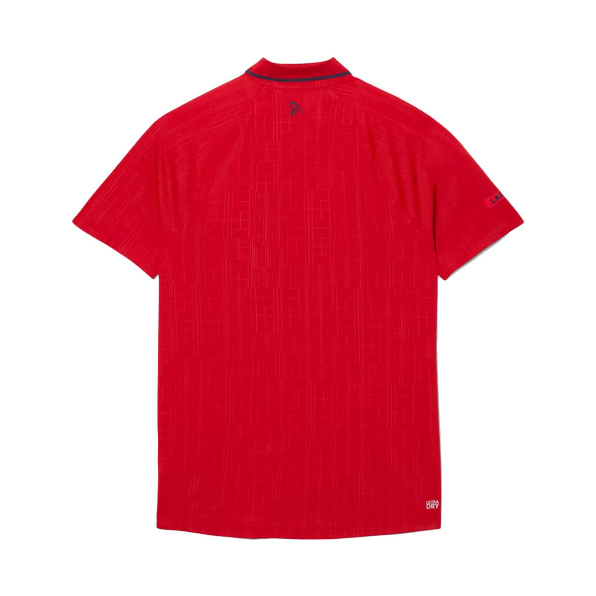 Polo Lacoste Tennis Novak Djokovic Rood