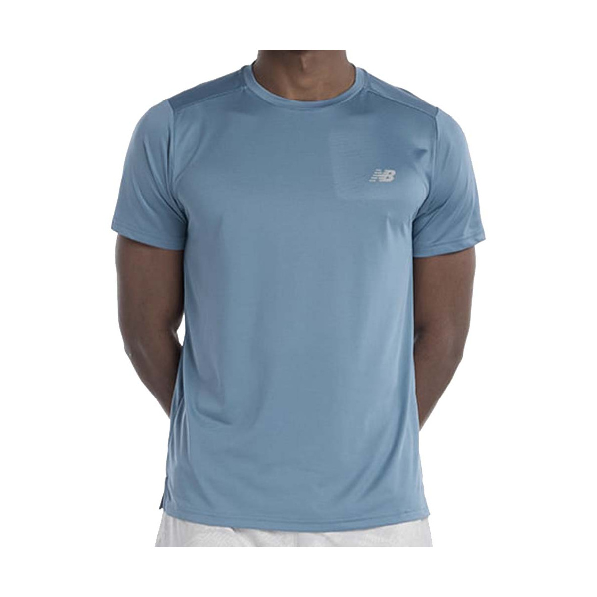 T-shirt New Balance Essentials Bleu gris