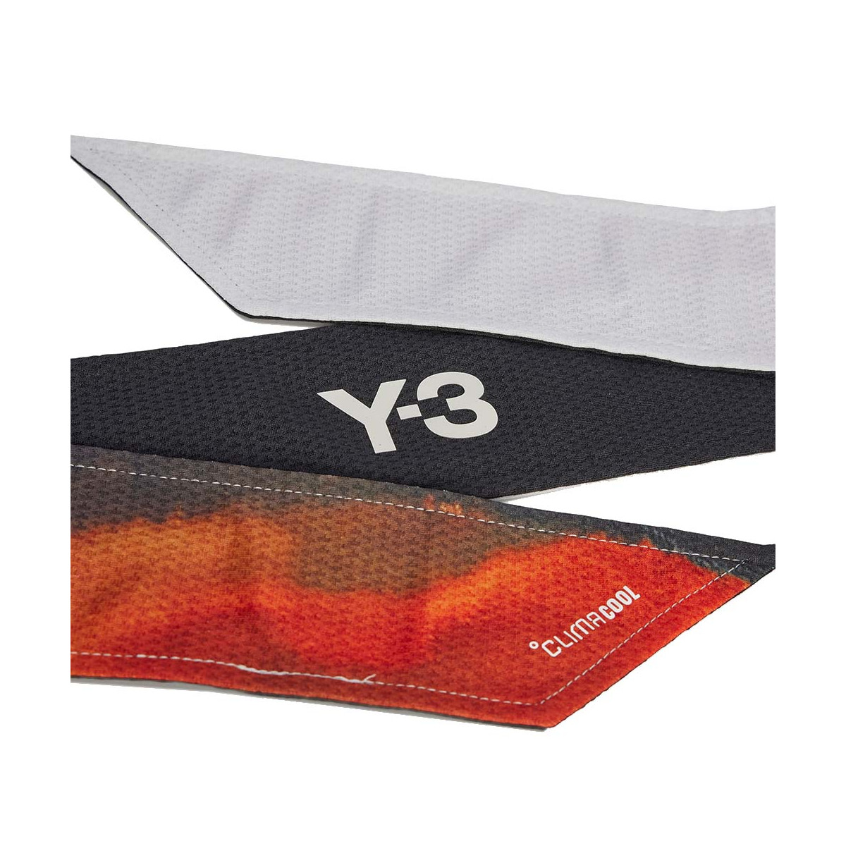 Bandeau Adidas Tie Climacool Y-3 Blanc cassé / Noir