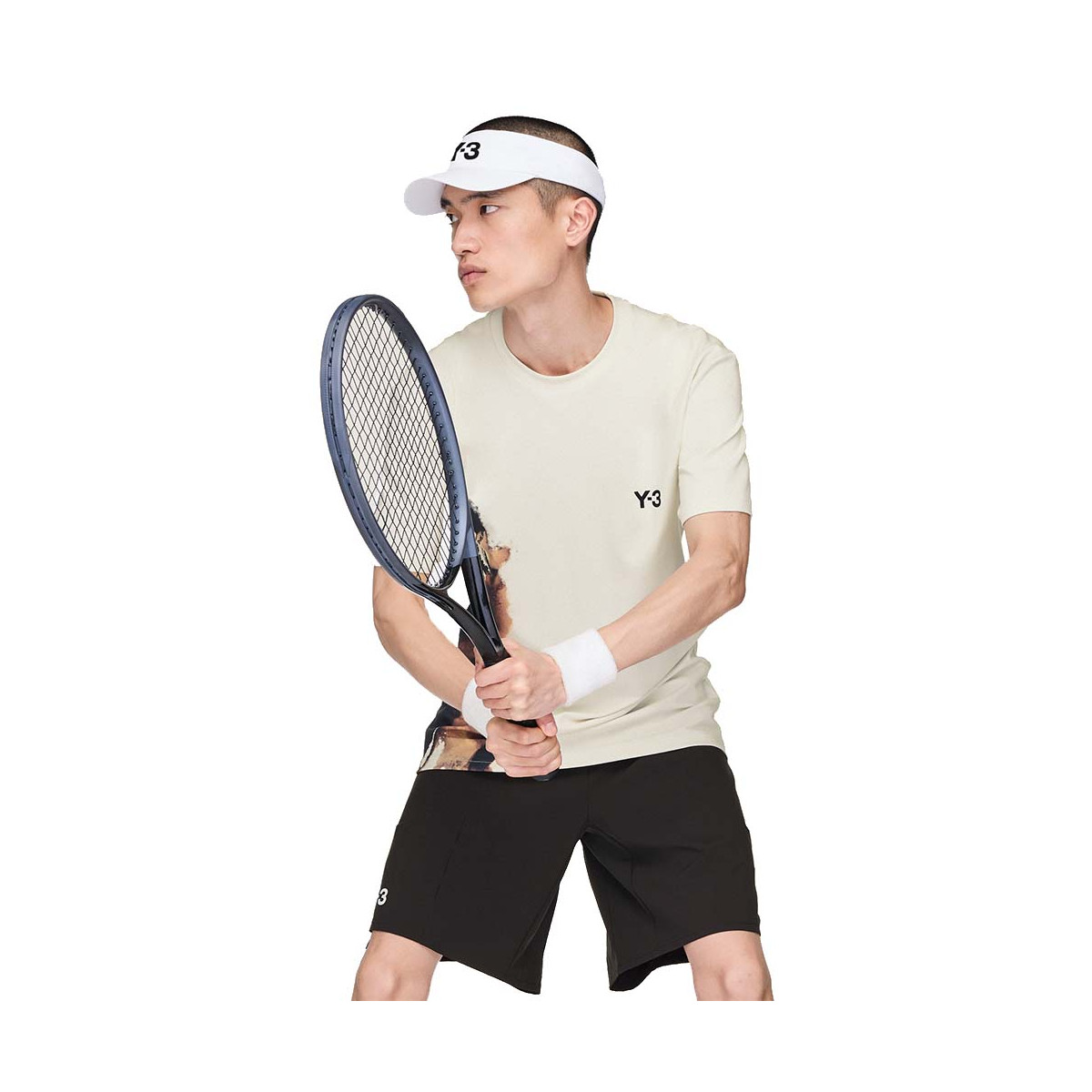T-Shirt Adidas Pro FreeLift Y-3 Blanc cassé