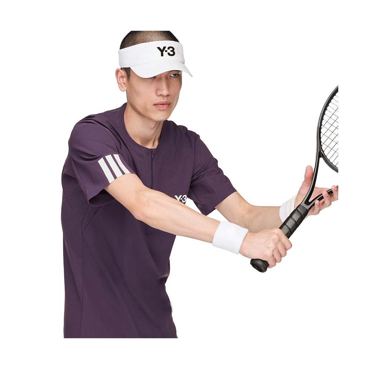 T-Shirt Adidas Pro Zip Y-3 Violet