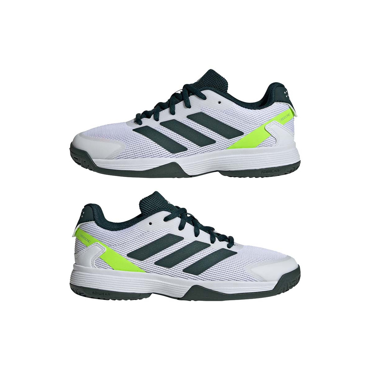 Chaussures Adidas Ubersonic Junior Blanc / Vert