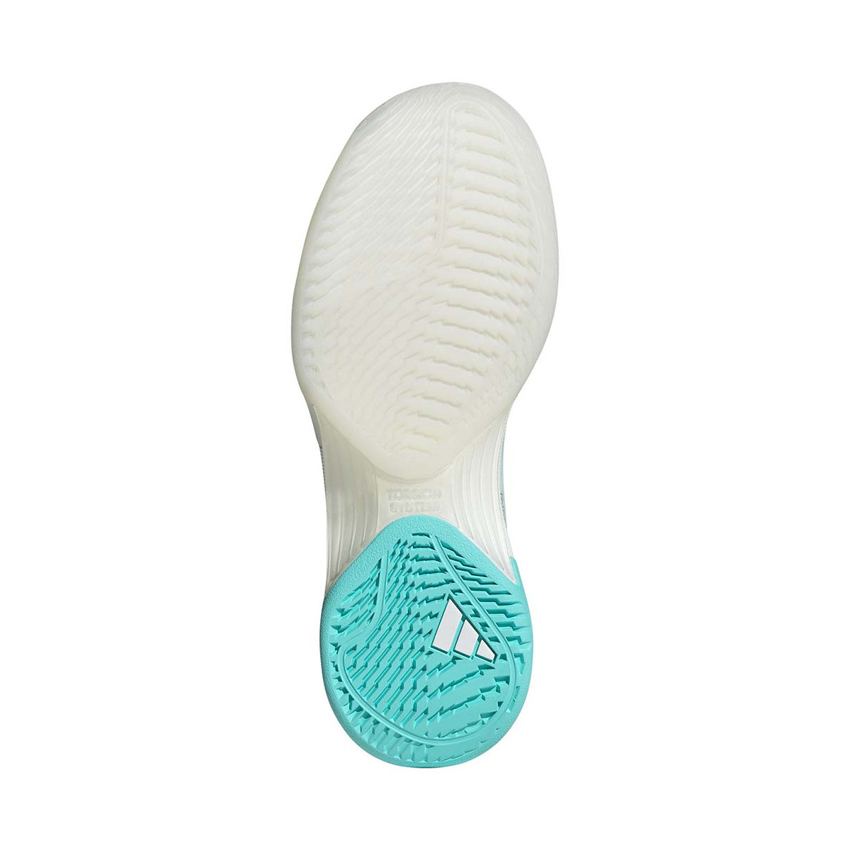 Chaussures Adidas Avacourt 2 Femme Blanc / Bleu