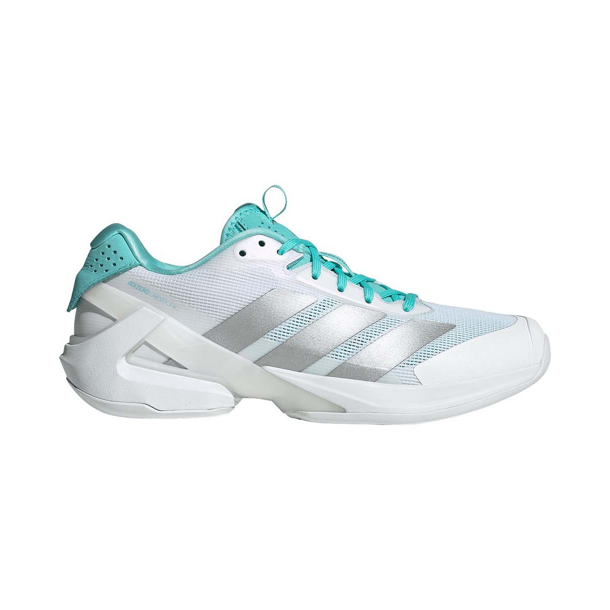 Chaussures Adidas Adizero Ubersonic 5 Femme Blanc / Bleu