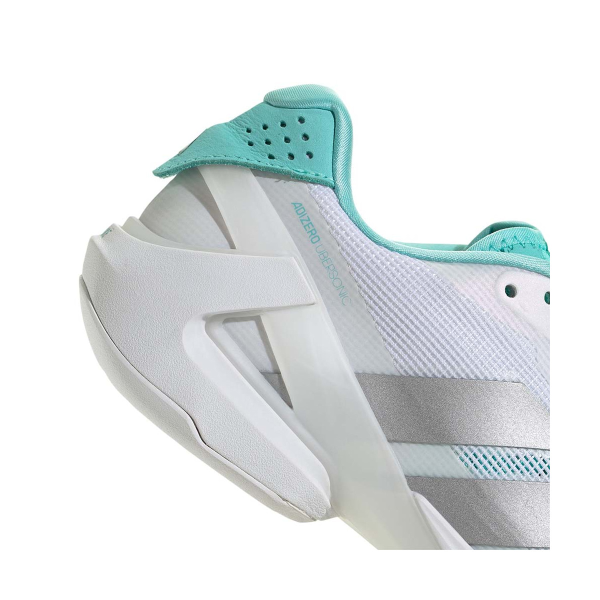 Chaussures Adidas Adizero Ubersonic 5 Femme Blanc / Bleu