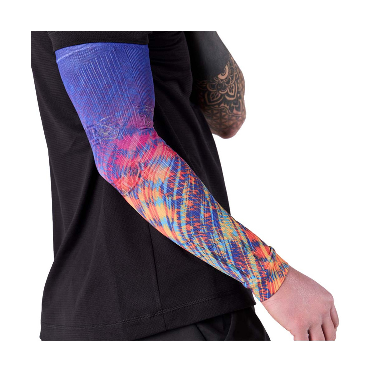 Floky NO-STRAIN Tokyo Armsleeves Blauw / Roze