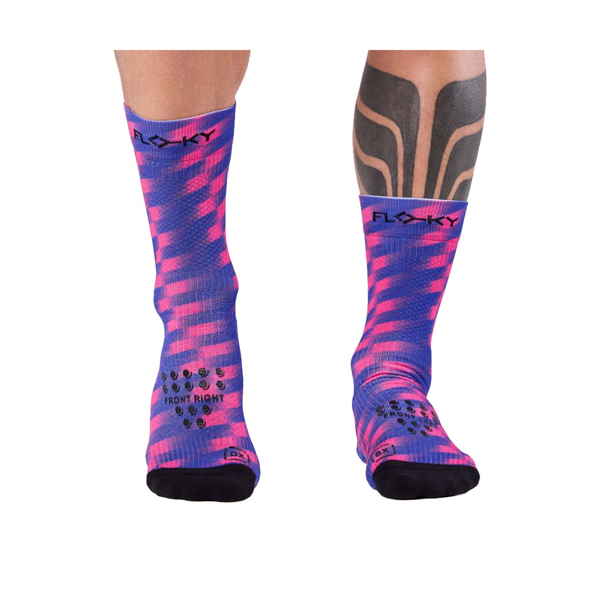 Compressiesokken Floky S-MASH 3D FANTASY Bali Blauw