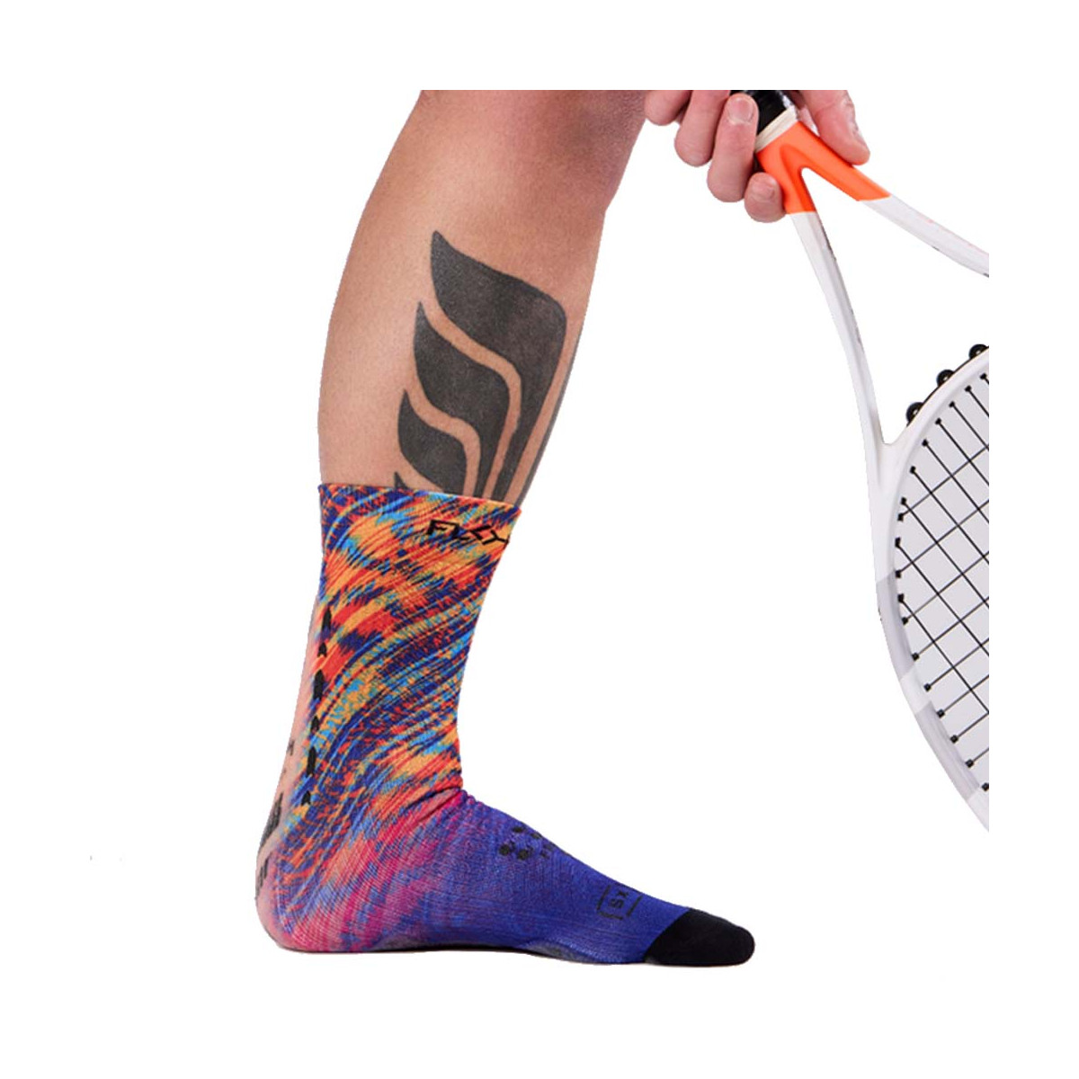 Compressiesokken Floky S-MASH 3D FANTASY Bali Blauw