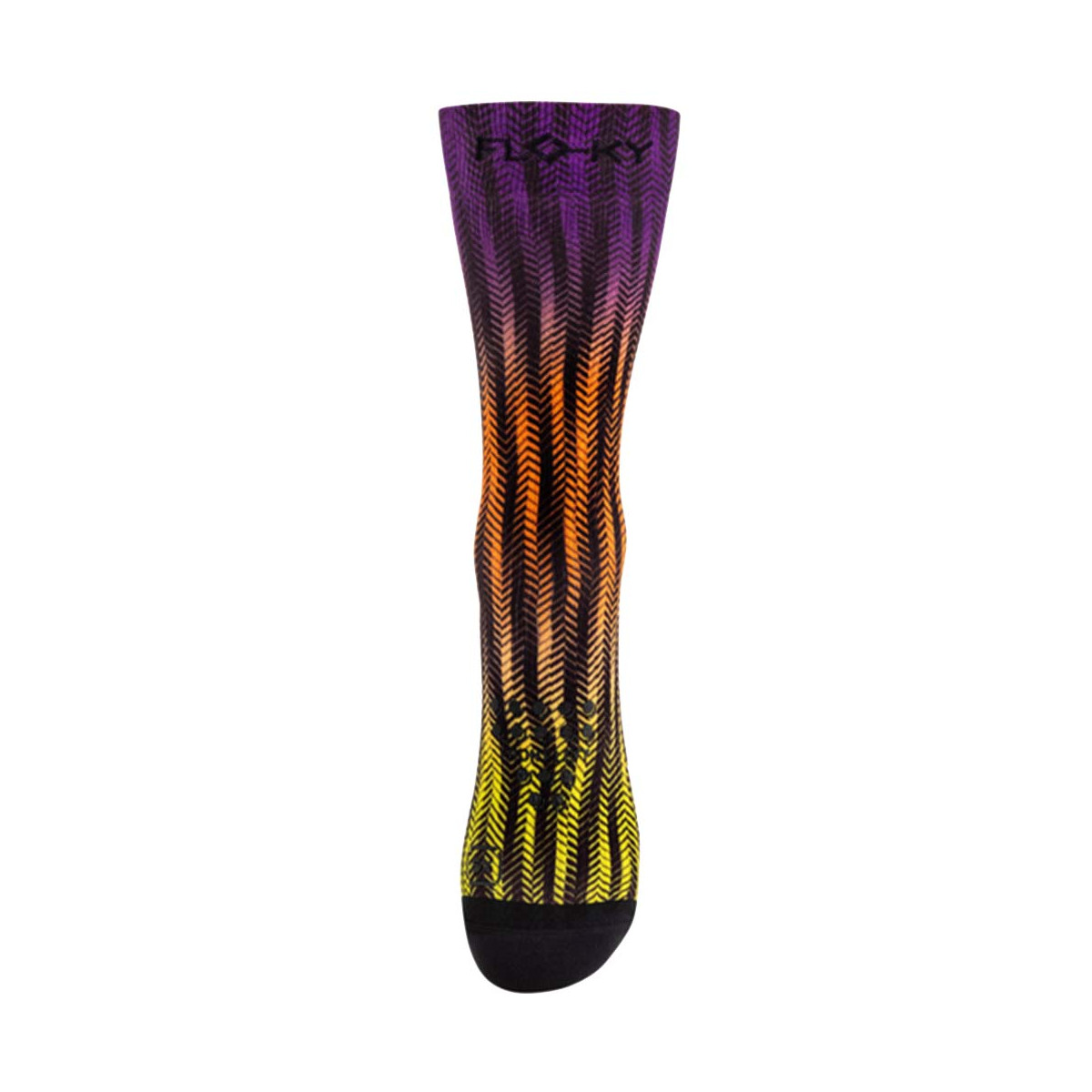 Compressiesokken Floky S-MASH 3D FANTASY Rio Blauw / Oranje