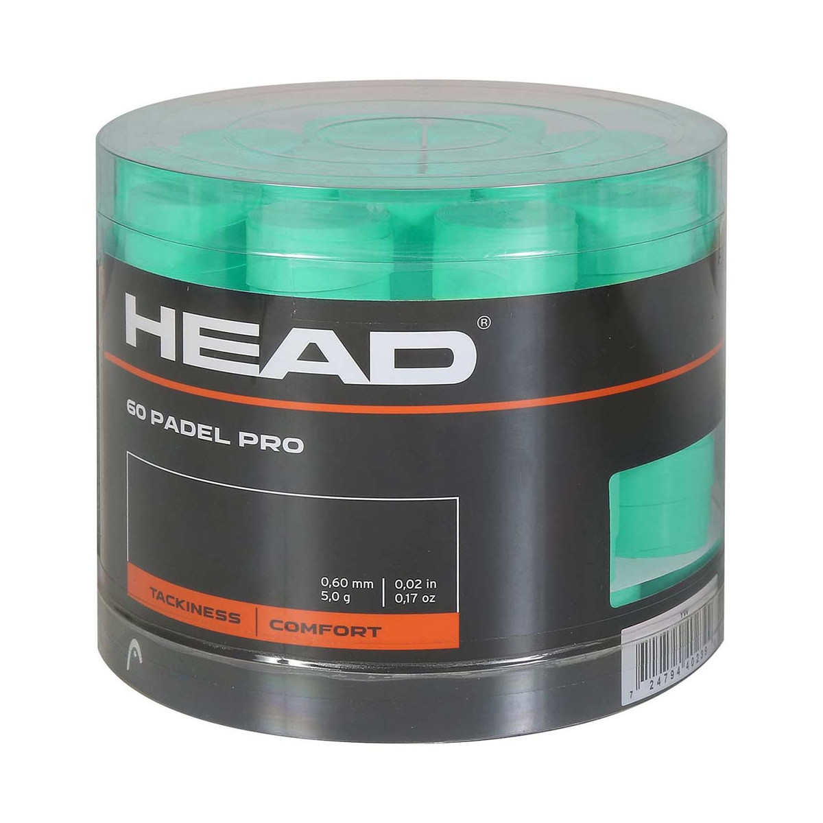 Head Padel Pro Zwart x 60 overgrips box