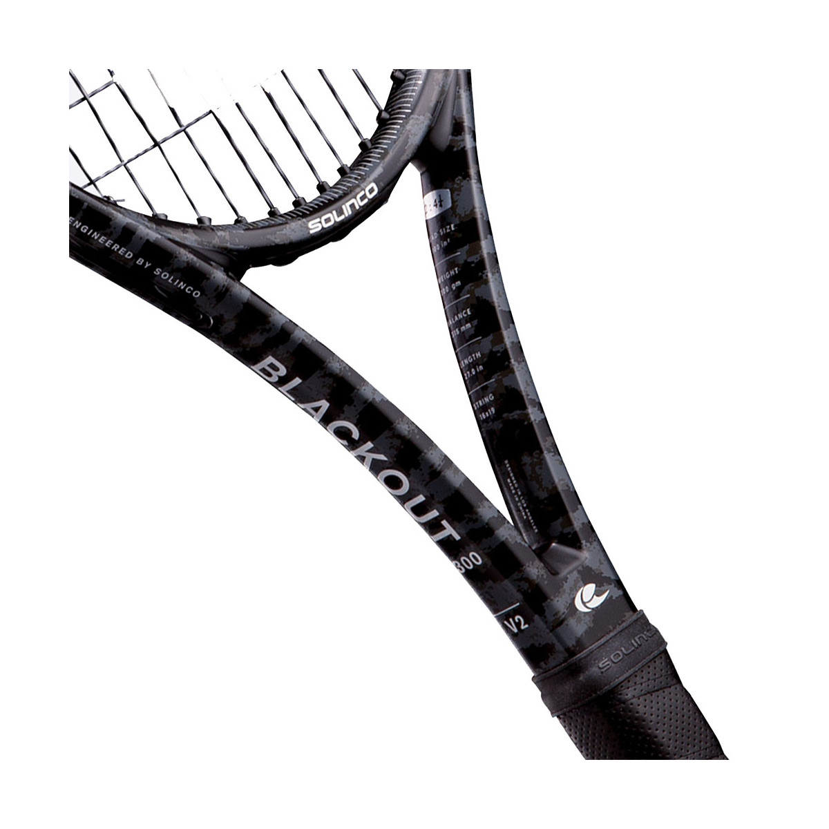 Raquette Solinco Black Out 285 v2 (285g)