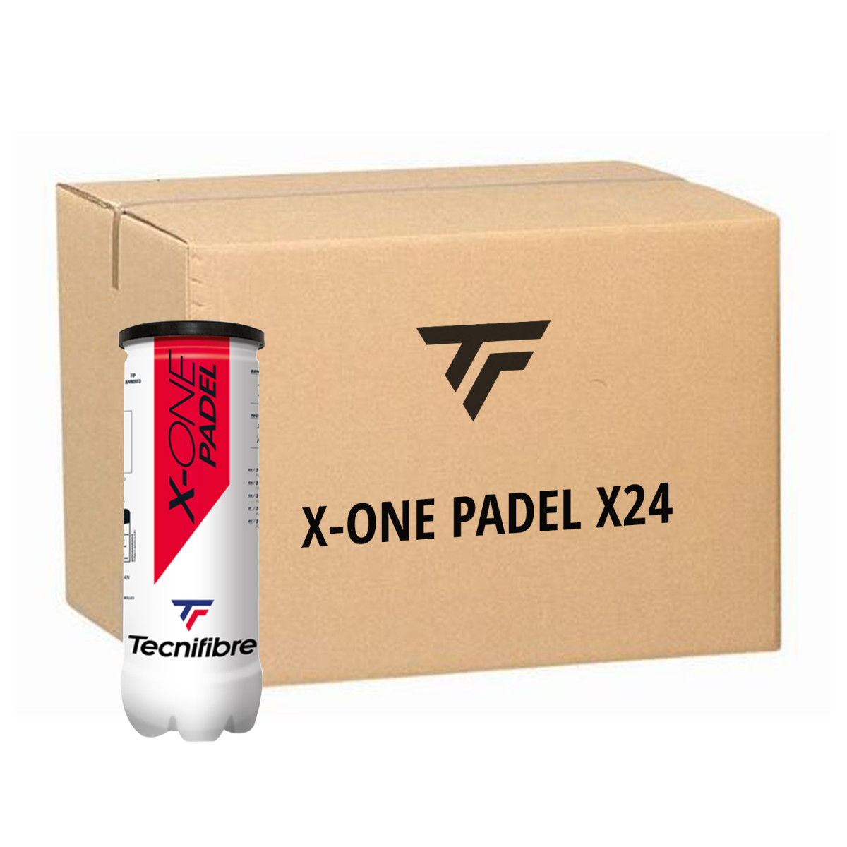 Tecnifibre X-One Padel 3 stuks geel