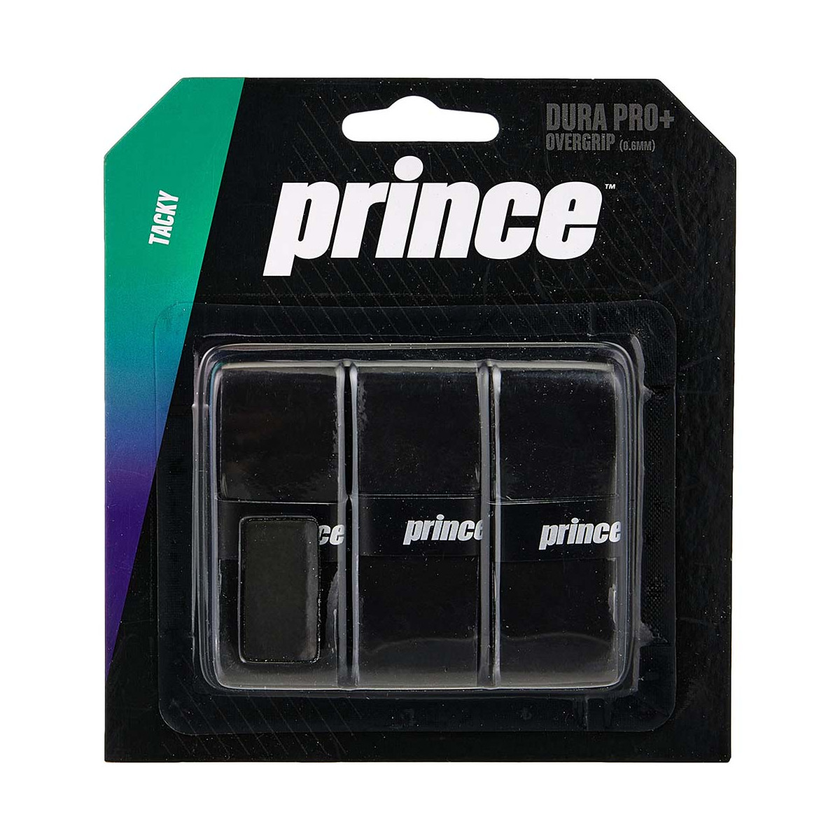 Prince Dura Pro+ Wit x 3 overgrips