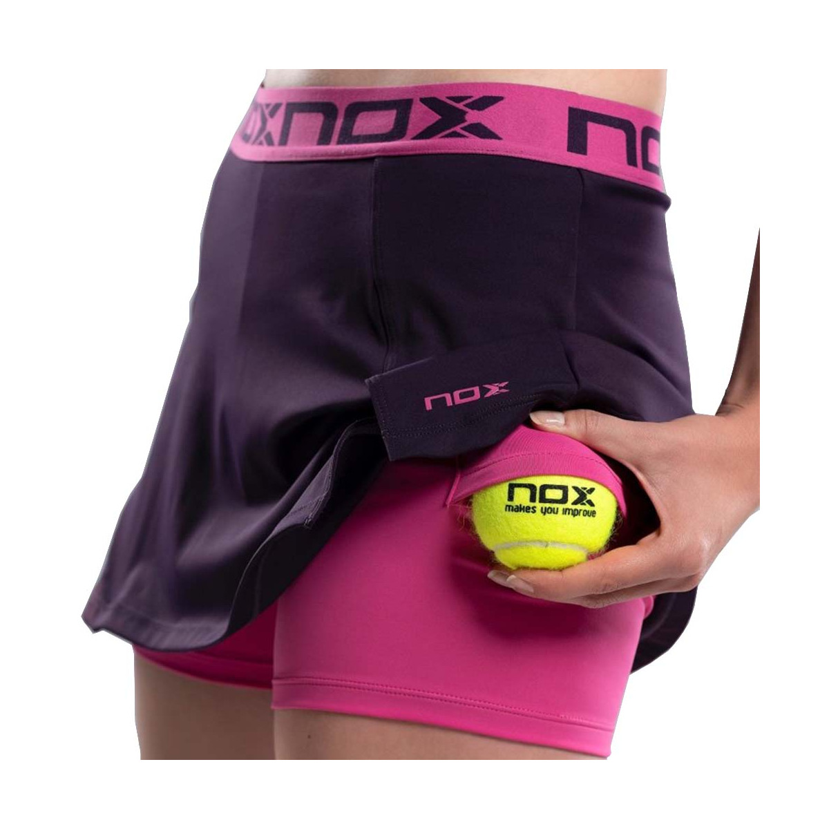 Jupe Nox Pro Femme Violet / Rose