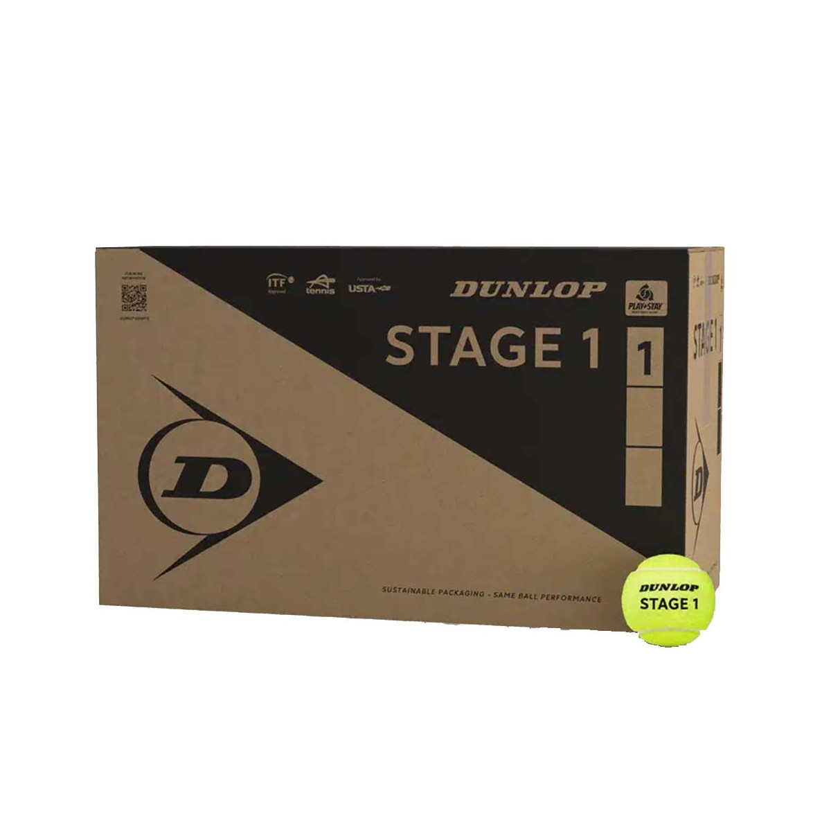 Dunlop Stage 1 60 Groene ballen emmer
