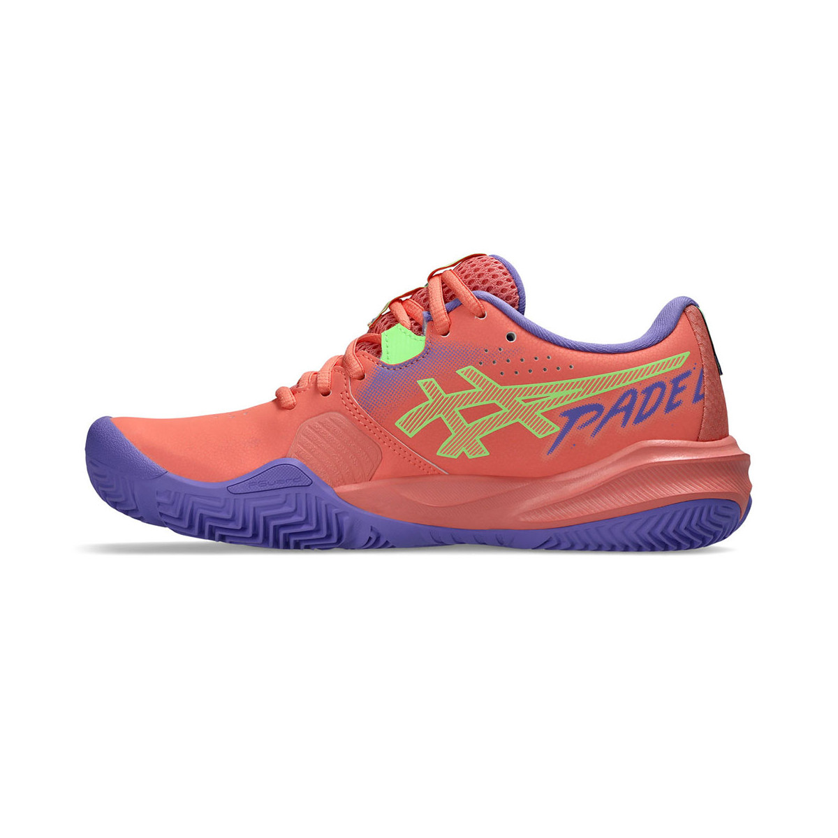 Asics Gel Challenger 15 Padel Schoenen Dames Blauw / Oranje
