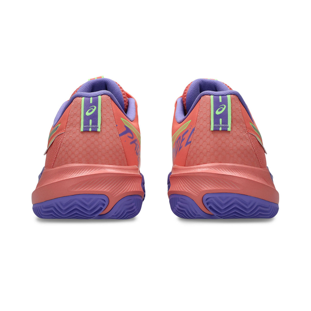 Asics Gel Challenger 15 Padel Schoenen Dames Blauw / Oranje