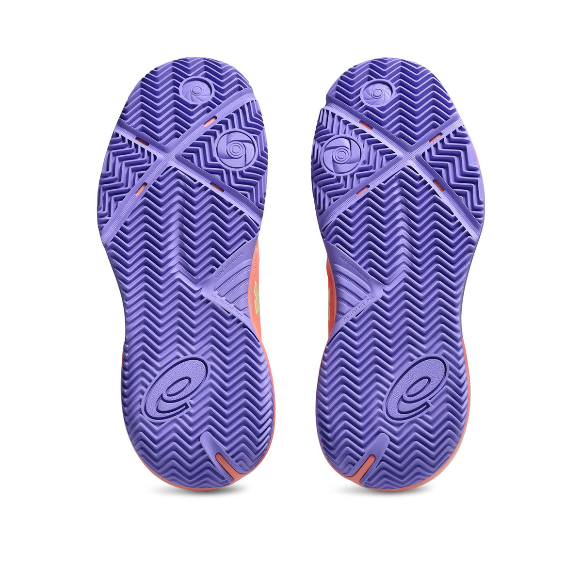 Asics Gel Challenger 15 Padel Schoenen Dames Blauw / Oranje