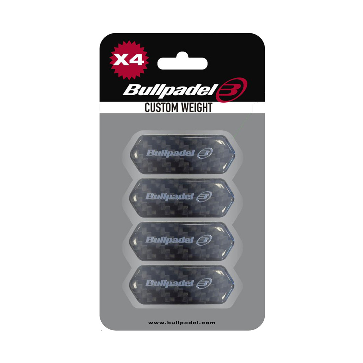 Bullpadel Custom Weight 4 x 3g