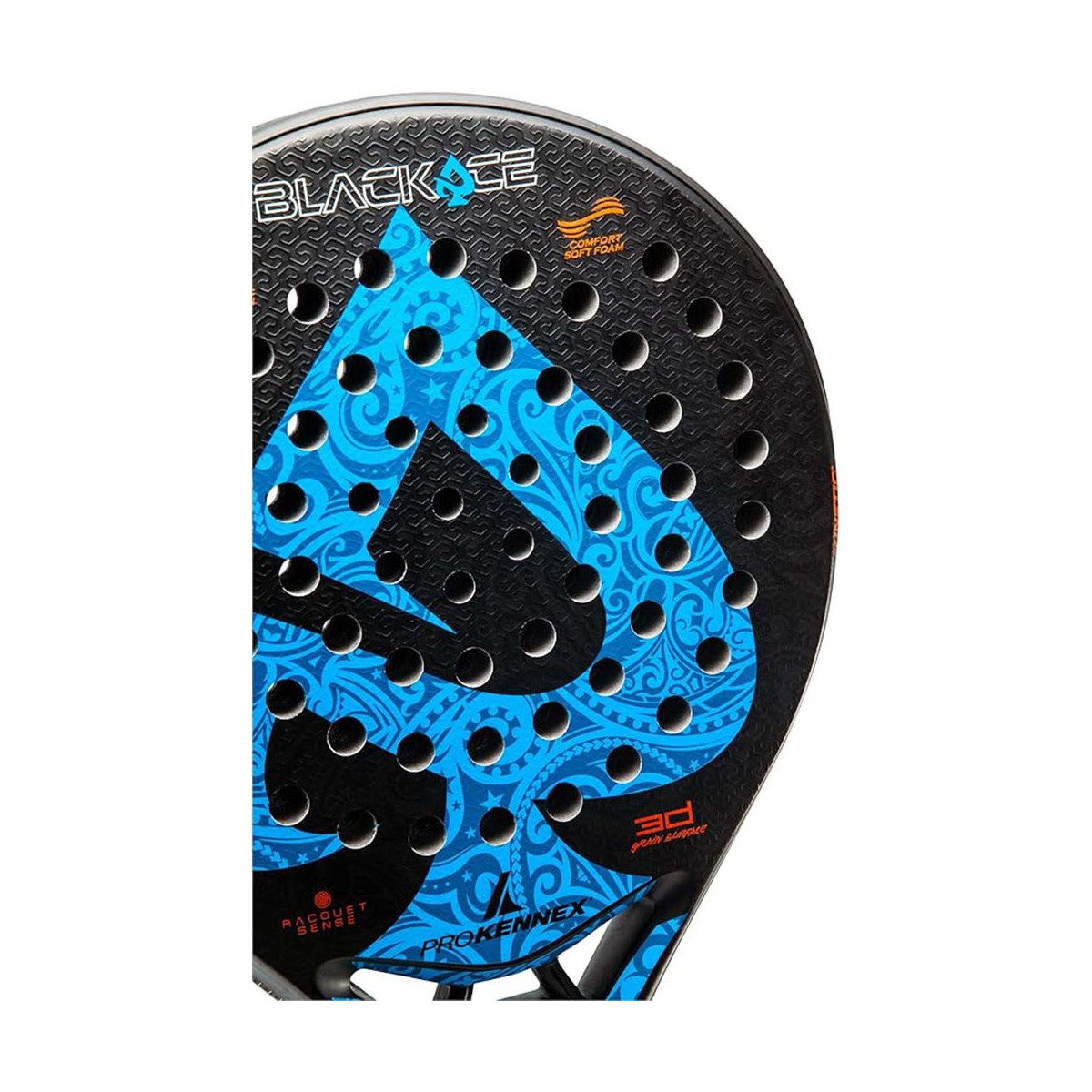 Raquette Pro Kennex Kinetic Black Ace Blue 2026