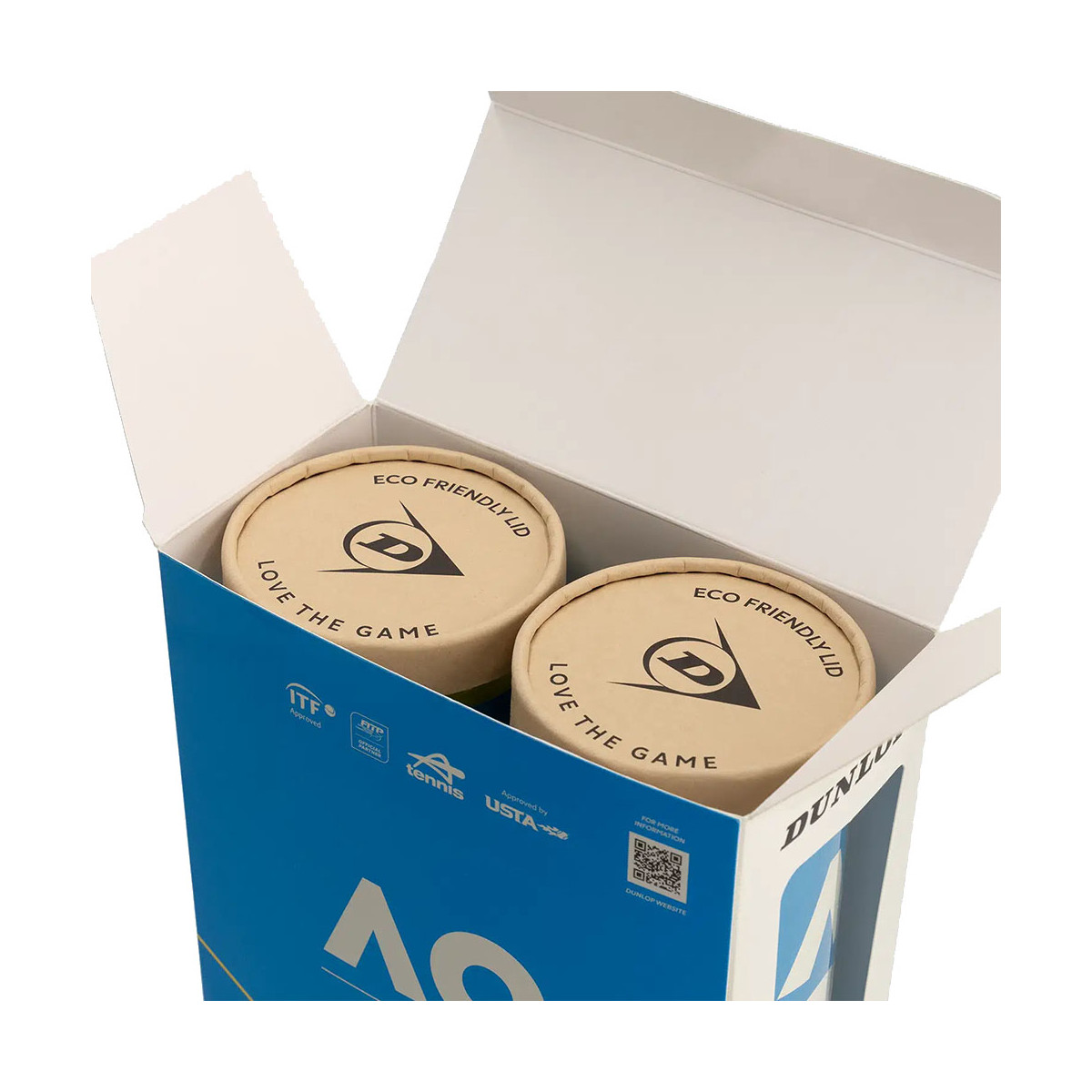 Dunlop Australian Open 4 Stuks Geel
