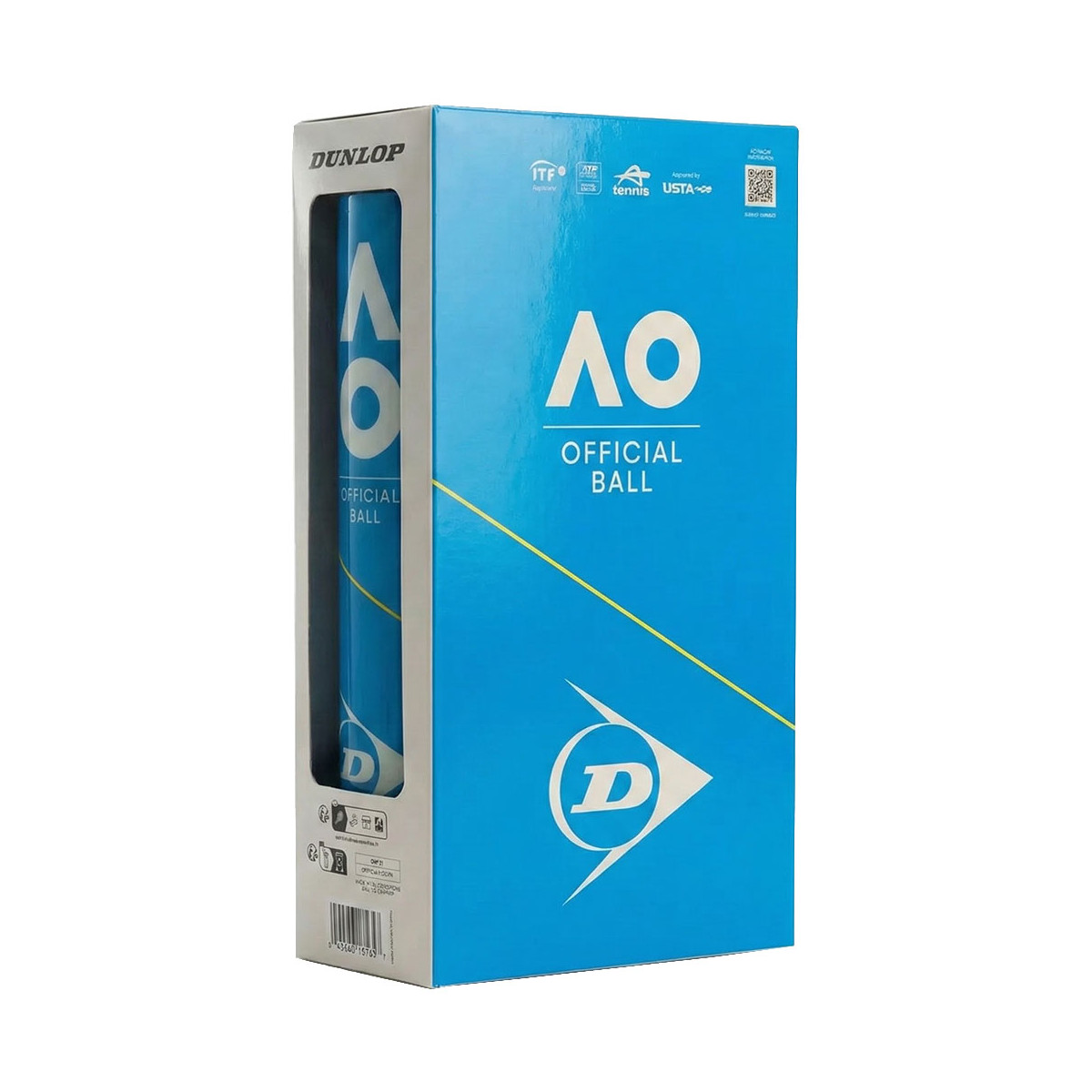 Dunlop Australian Open 4 Stuks Geel