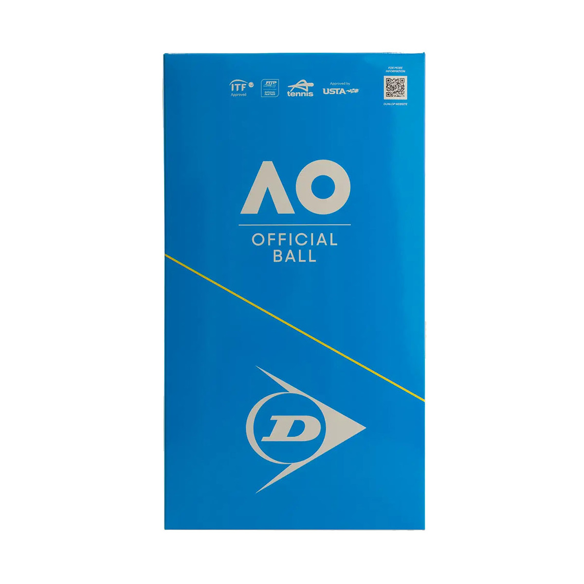 Dunlop Australian Open 4 Stuks Geel