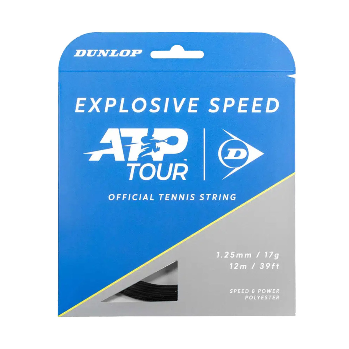 Dunlop Explosive Speed Black 12m Snaar