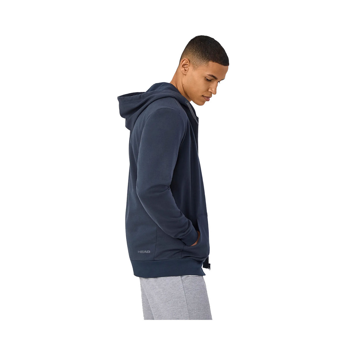 Sweat à capuche Head Club Original FZ Bleu marine