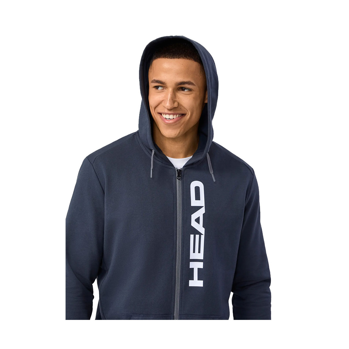 Sweat à capuche Head Club Original FZ Bleu marine