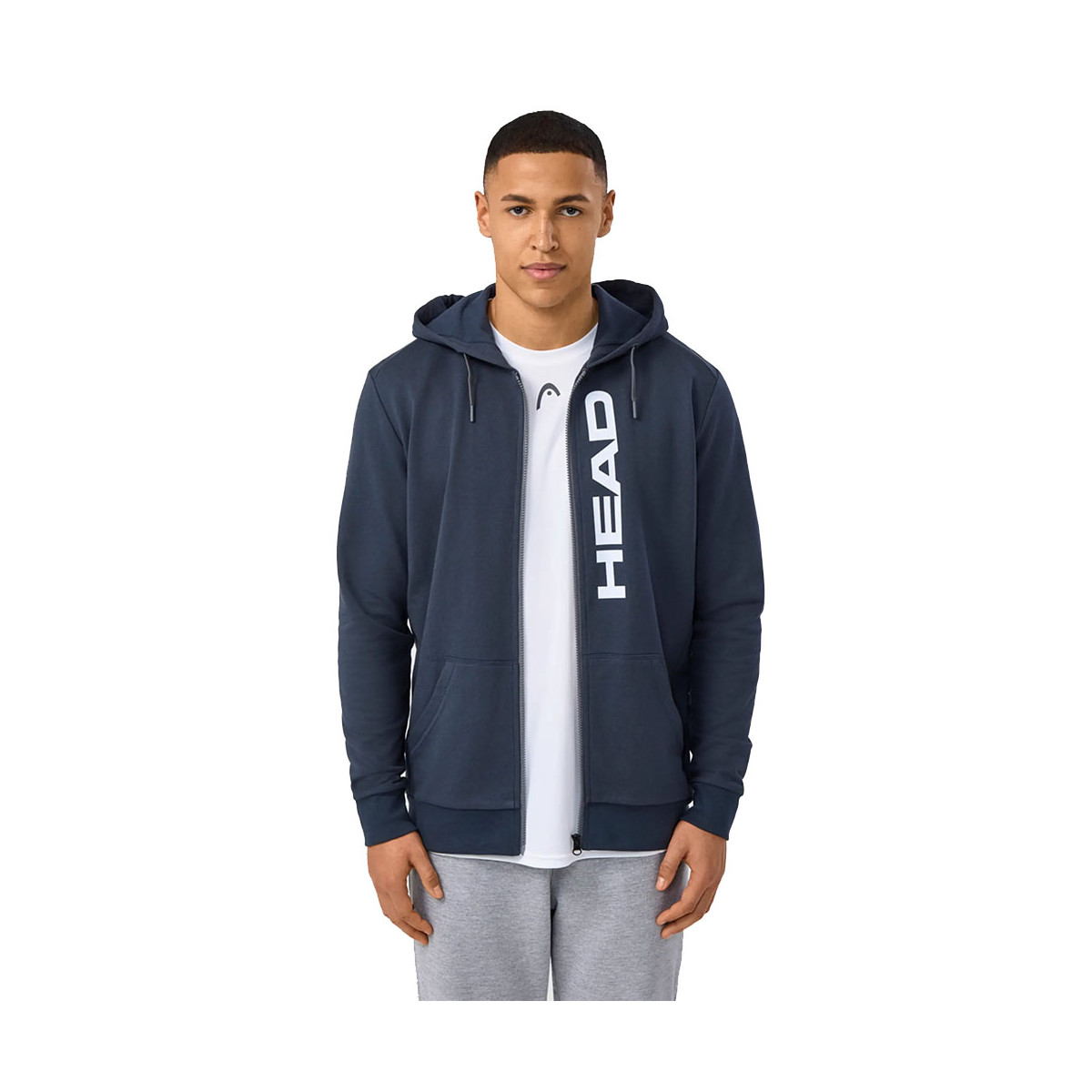 Sweat à capuche Head Club Original FZ Bleu marine