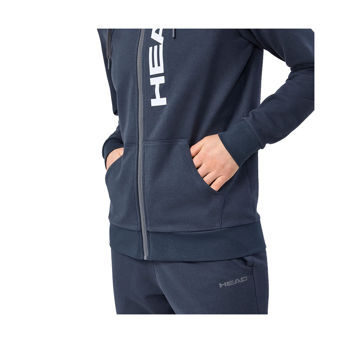Veste à capuche Head Club Original FZ Femme Bleu marine