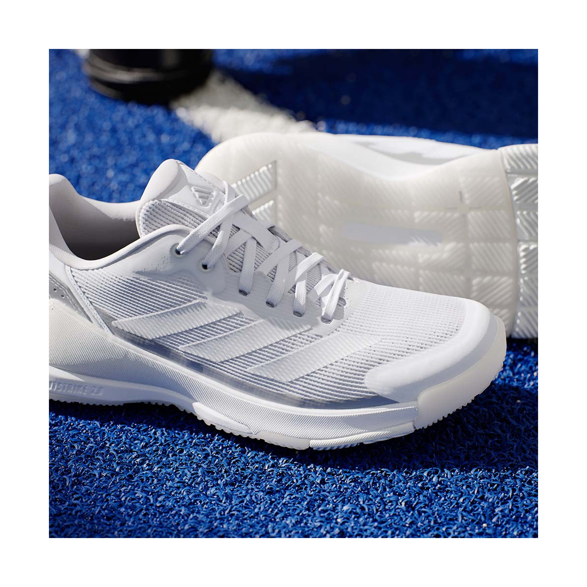 Adidas Crazyquick LS Padelschoenen Dames Wit