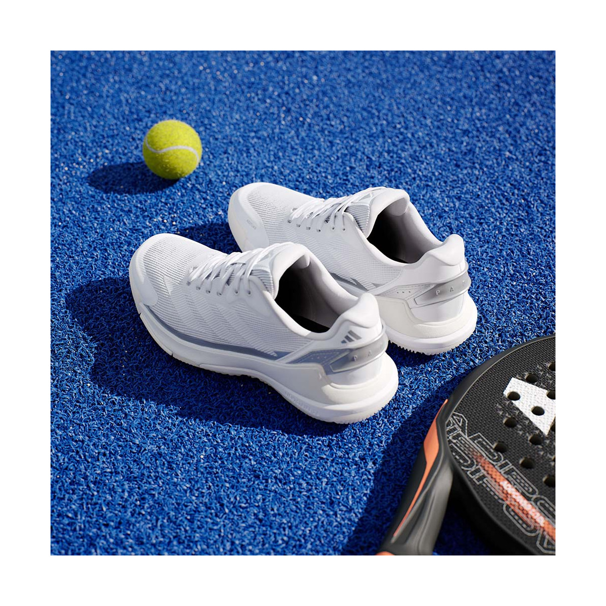 Adidas Crazyquick LS Padelschoenen Dames Wit
