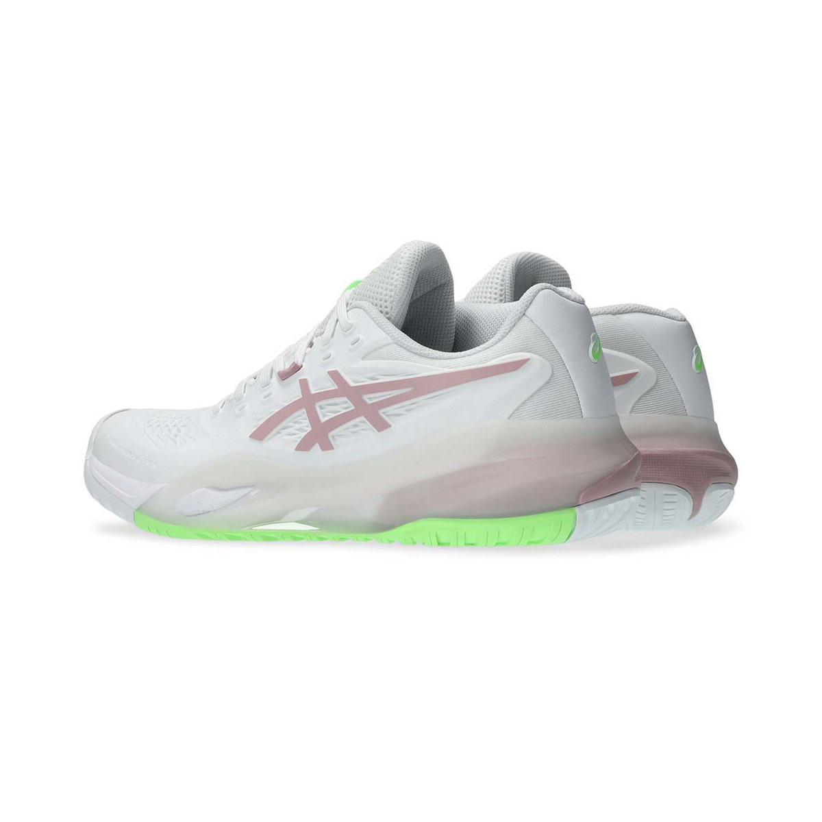 Asics Gel Resolution X Wit / Pastelgroen Dames Schoenen