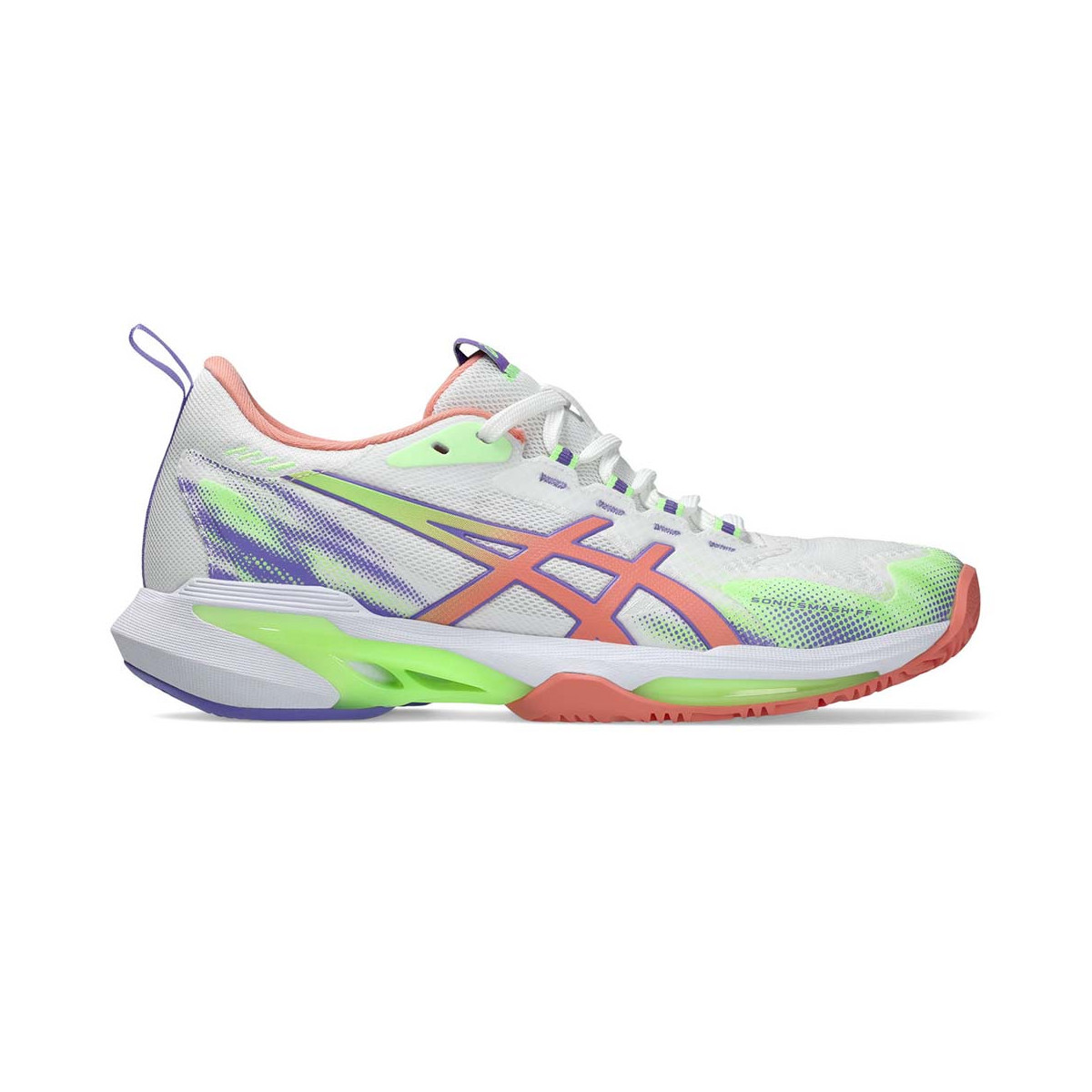 Asics Sonicsmash FF Padel Groene Schoenen