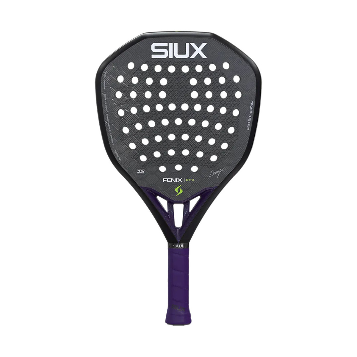 Siux Fenix ​​Pro Augsburger 2026 Zwart Racket