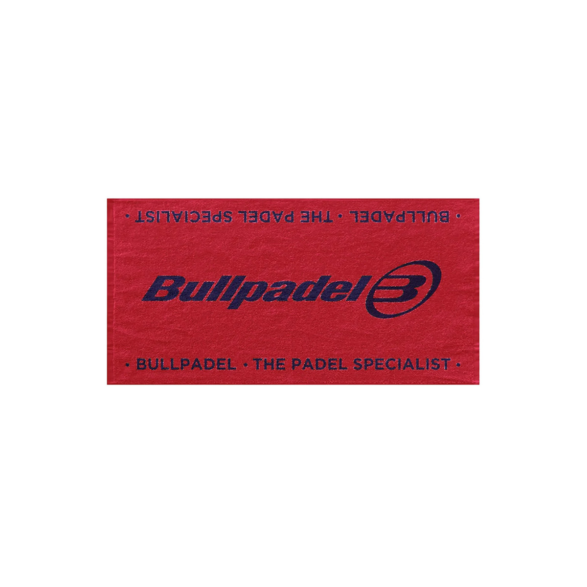 Bullpadel Klassieke rode handdoek