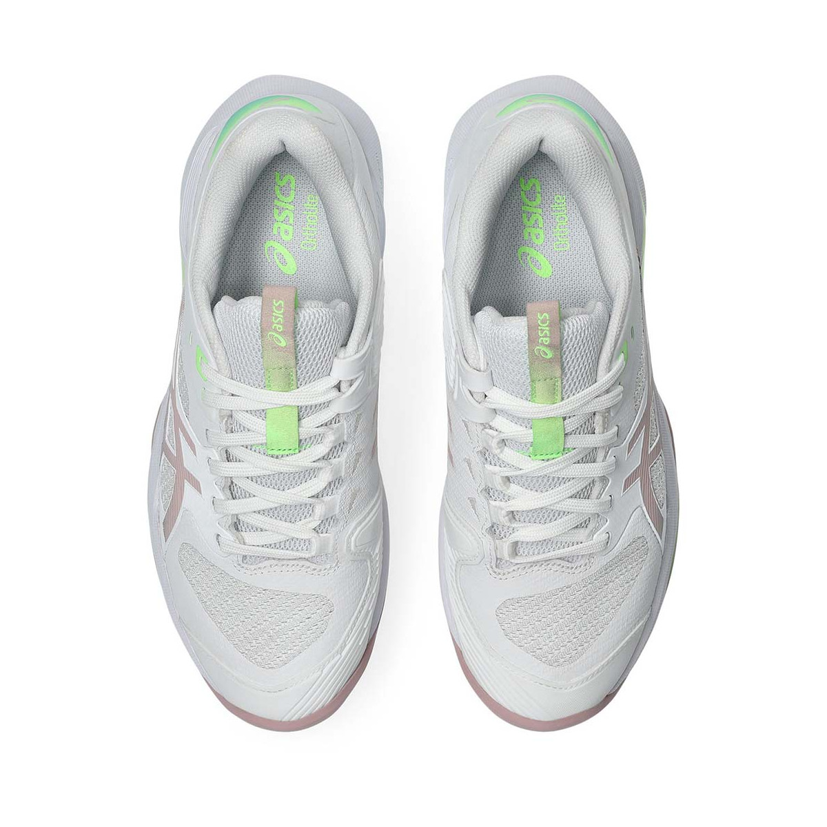 Chaussures Asics Gel Solution Speed FF 4 Blanc / Rose poudré