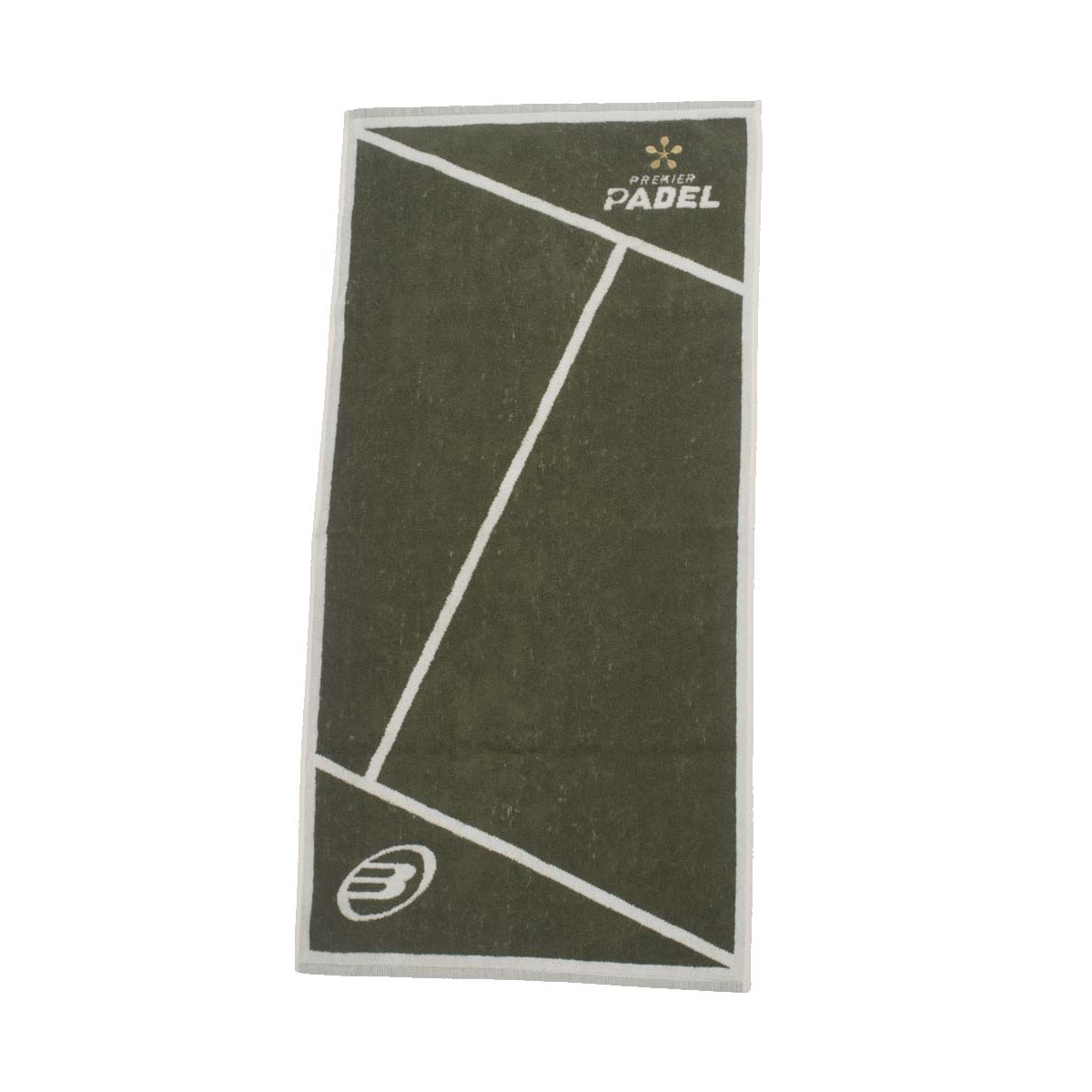 Bullpadel Premier Padel handdoek Kaki/Beige 100x50